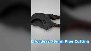 Herramienta profesional cortatubos de PVC de alta resistencia de 75 mm